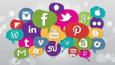 Online platform icons including facebook, instagram, your tube, etc.